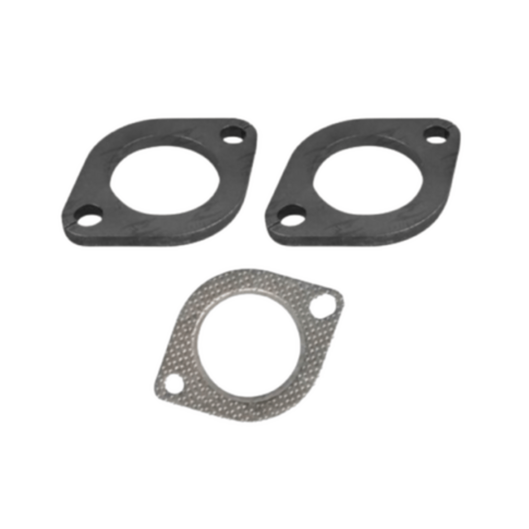2.25" (57MM) X 2 BOLT FLANGE PLATE KIT (MILD STEEL)