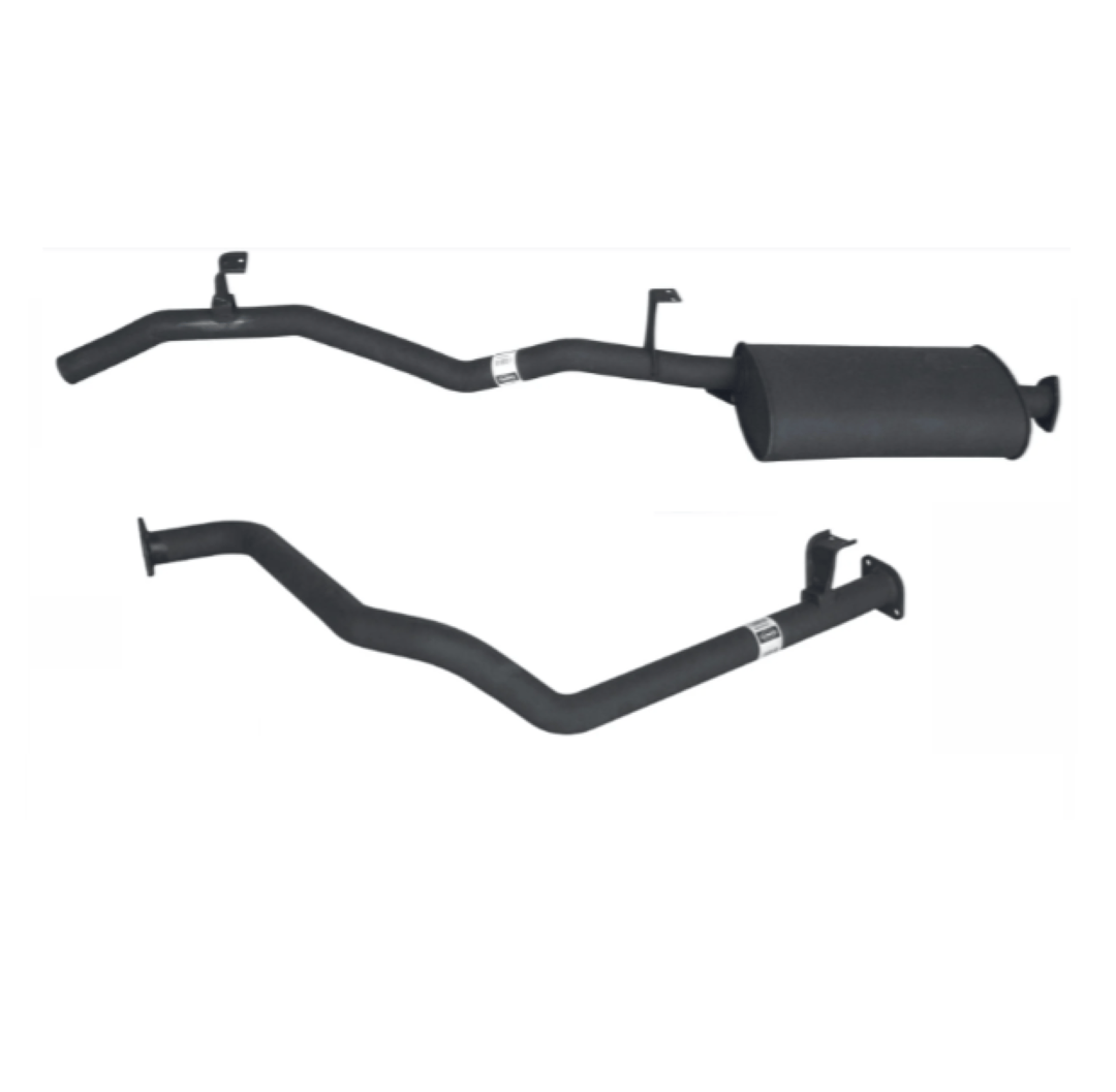 REDBACK 2.5" EXHAUST SYSTEM FITS TOYOTA LANDCRUISER HZJ75R 4.2L 1HZ DIESEL TROOPY 1990-1999