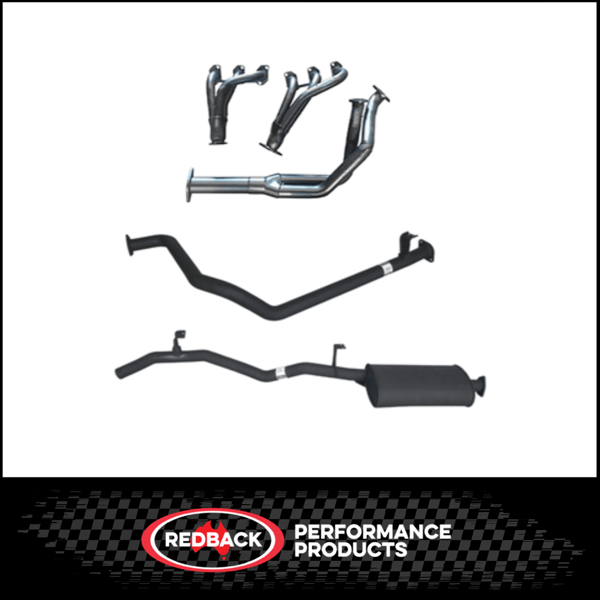 2 1/2" EXTRACTORS/EXHAUST FITS TOYOTA LANDCRUISER HZJ75R 4.2L DIESEL TROOP 90-99