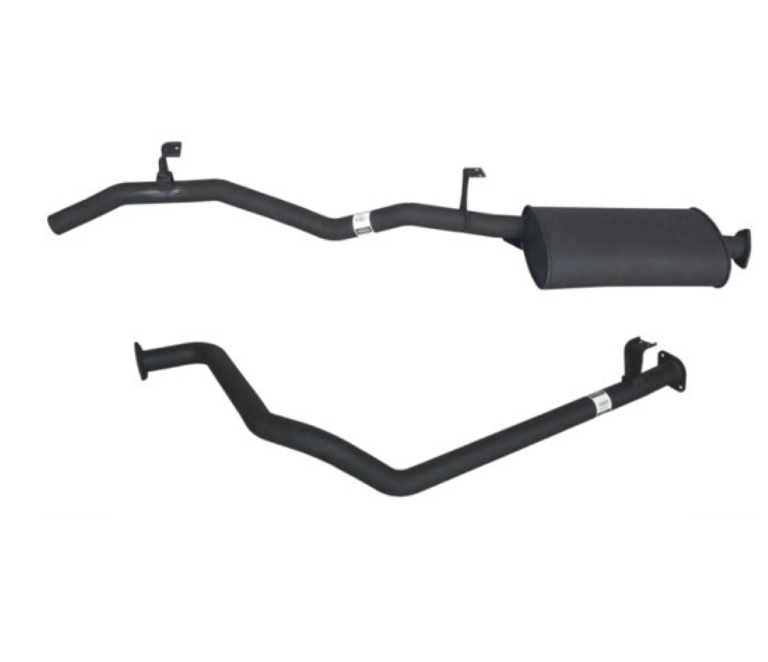 2.5" REDBACK EXHAUST FITS TOYOTA LANDCRUISER HZJ79 4.2L 1HZ DIESEL UTE 1999-2006