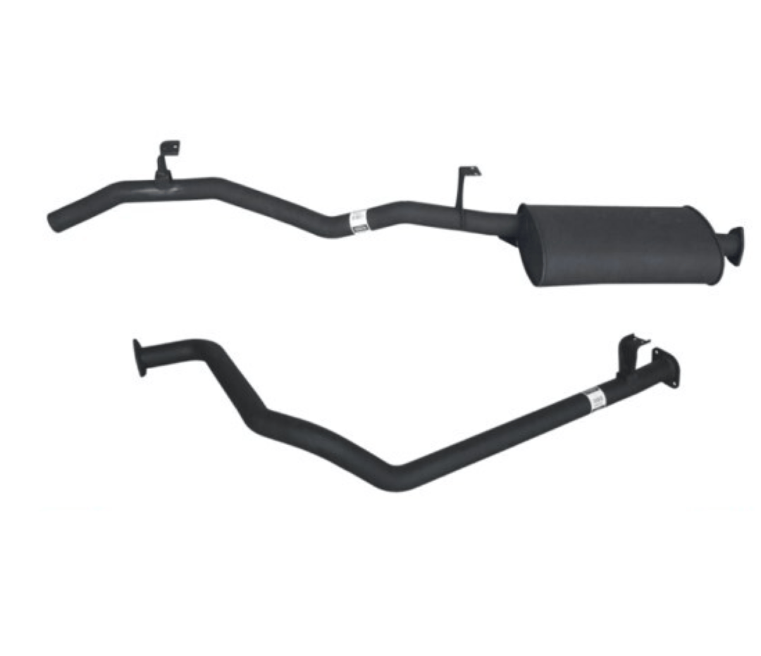 2.5" REDBACK EXHAUST FITS TOYOTA LANDCRUISER HZJ79 4.2L 1HZ DIESEL UTE 1999-2006