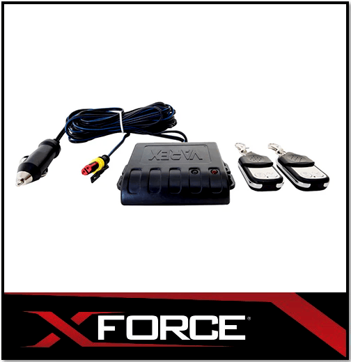 XFORCE VAREX 2.5in OVAL MUFFLER WITH 4in SINGLE TIP (VMK8-250)