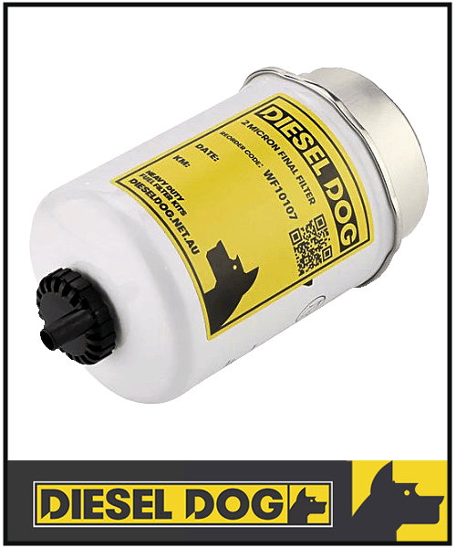 DIESEL DOG 2 MICRON REPLACEMENT FUEL FILTER ELEMENT (WF10107)