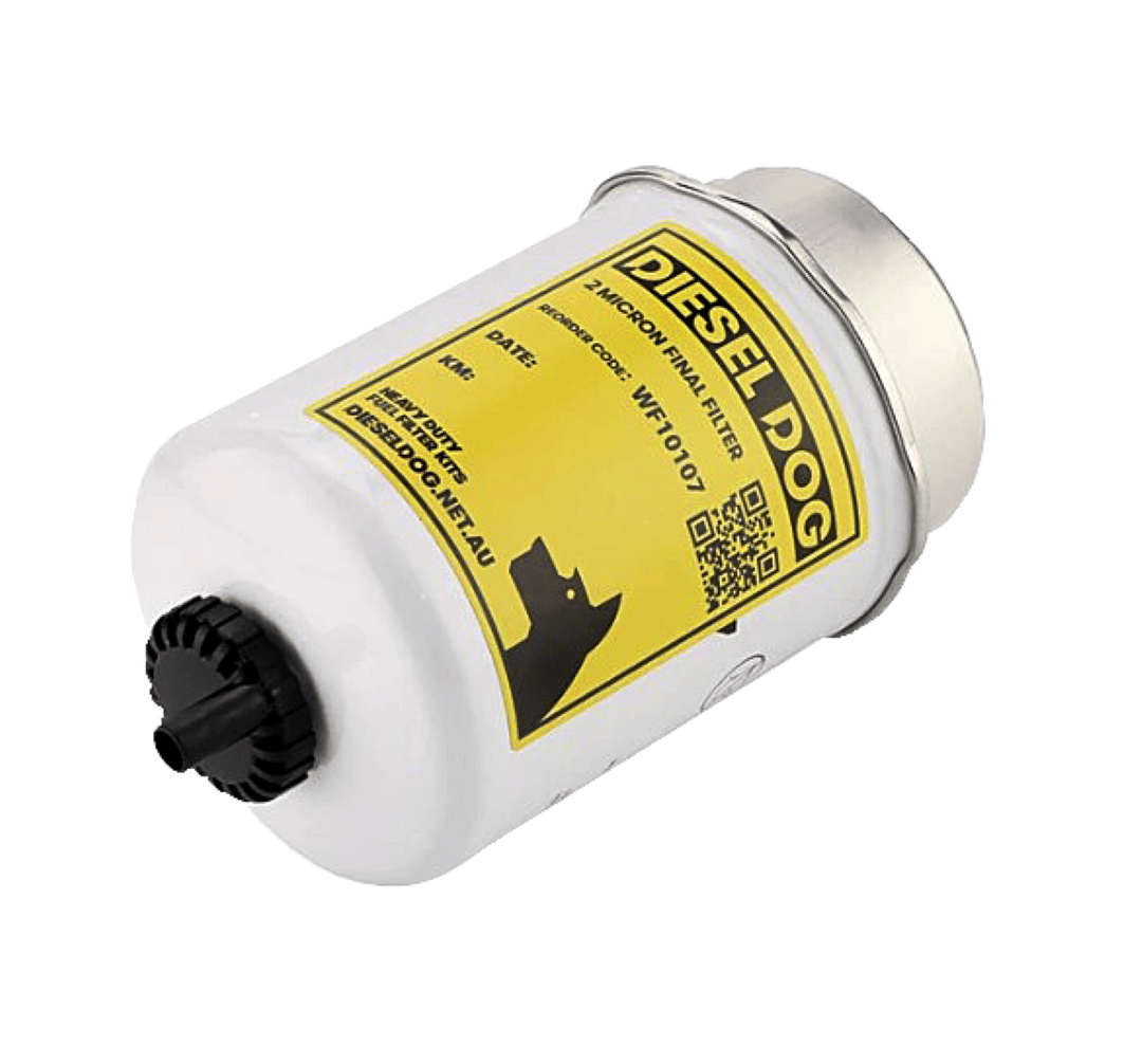 DIESEL DOG 2 MICRON REPLACEMENT FUEL FILTER ELEMENT (WF10107)