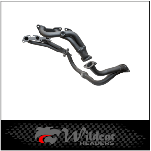 WILDCAT EXTRACTORS HEADERS FITS NISSAN NAVARA D22 3.3L VG33E V6 2/2003-12/2005 (WILD702)