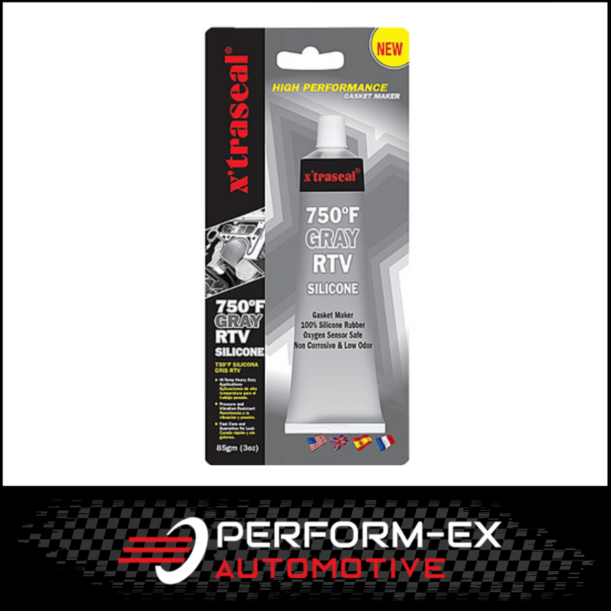 XTRASEAL HIGH PERFORMANCE GASKET MAKER GRAY (85G TUBE)
