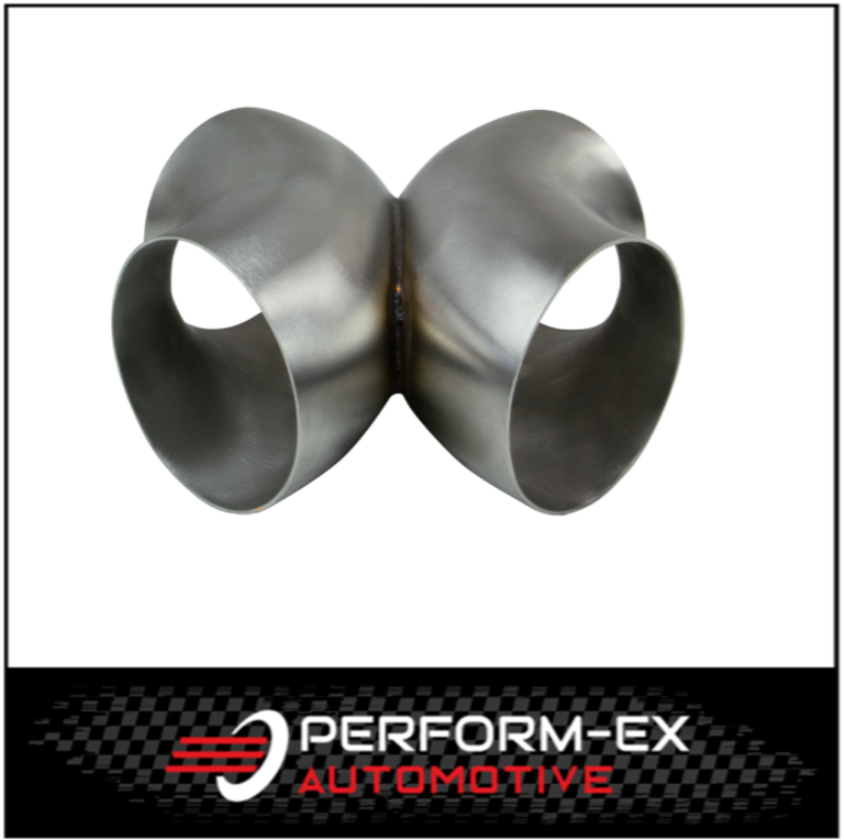 PERFORM-EX 3.5" 304 STAINLESS TRUE X-PIPE (XP350-304TB)