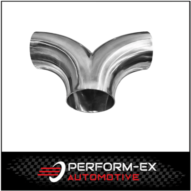 PERFORM-EX 4" (101MM) 304 STAINLESS STEEL Y-PIPE (YP400-304TB)