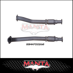 MANTA 3" HI-FLOW CATS & CONNECTING PIPES FITS FORD FALCON FG SEDAN 5.0L SUPERCHARGED V8 (SSMKFD0268)