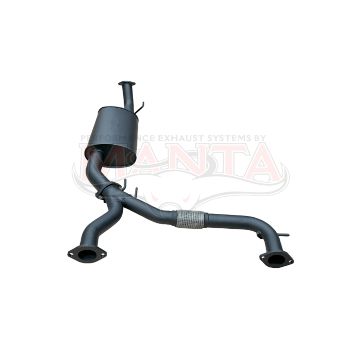 MANTA 3" MID SECTION WITH MUFFLER & BI-MODAL INTEGRATION FITS NISSAN PATROL Y62 WARRIOR 5.6L V8 2023-2026 (MKNI0123)
