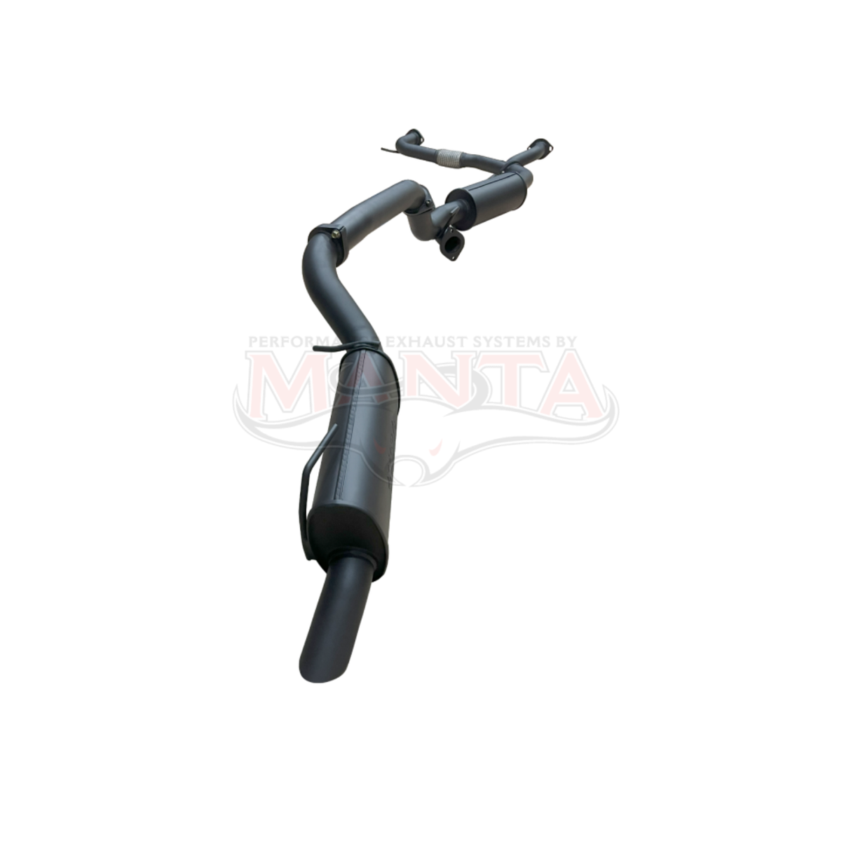 MANTA 3" CAT BACK EXHAUST SYSTEM WITH RESONATOR & BI-MODAL INTEGRATION FITS NISSAN PATROL Y62 WARRIOR 5.6L V8 2023-2026 (MKNI0124)
