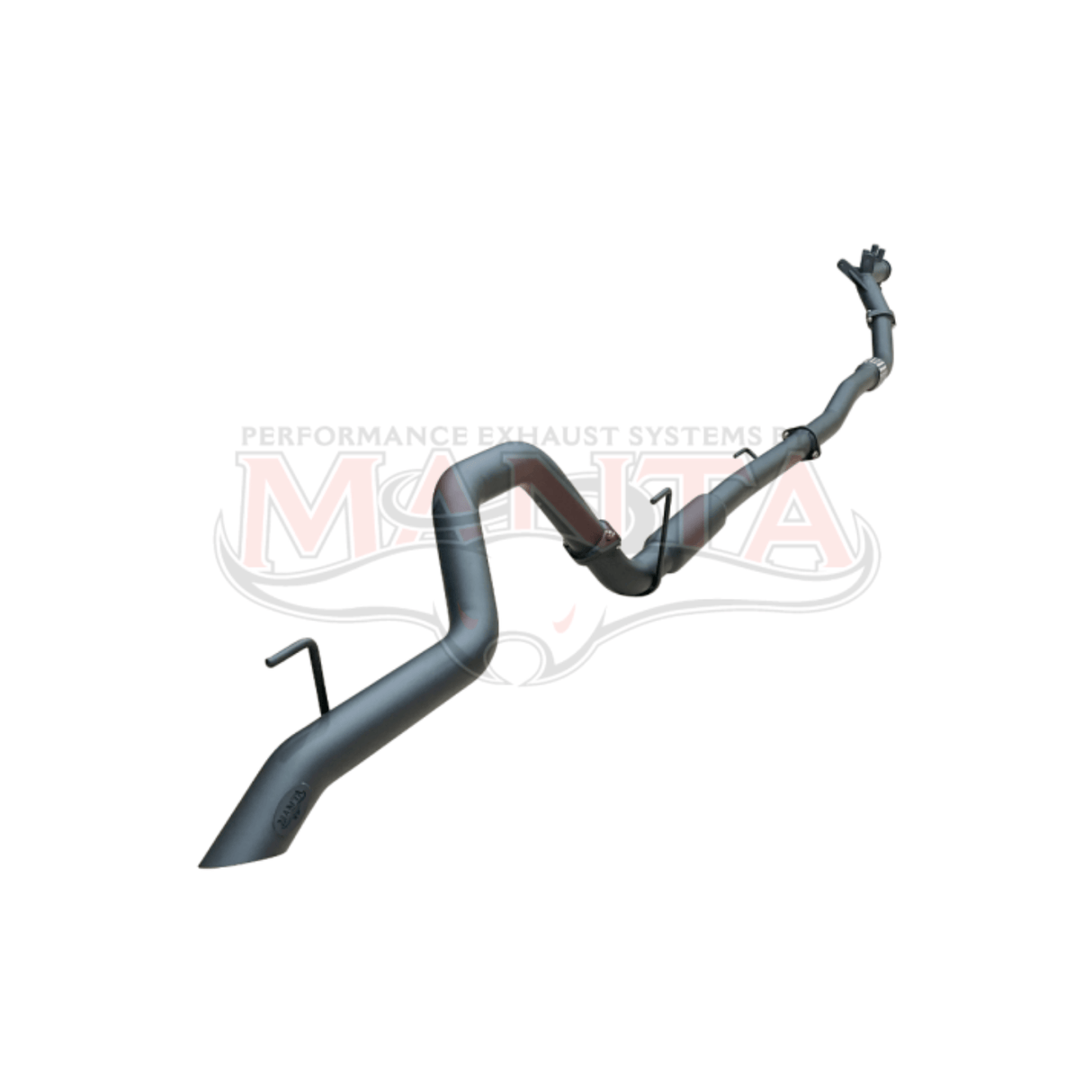 MANTA 3" TURBO BACK EXHAUST SYSTEM (DPF DELETE) FITS TOYOTA FORTUNER GUN156R 2.8L 1GD-FTV 11/2015-ON - NO CAT/HOTDOG (MKTY0215)