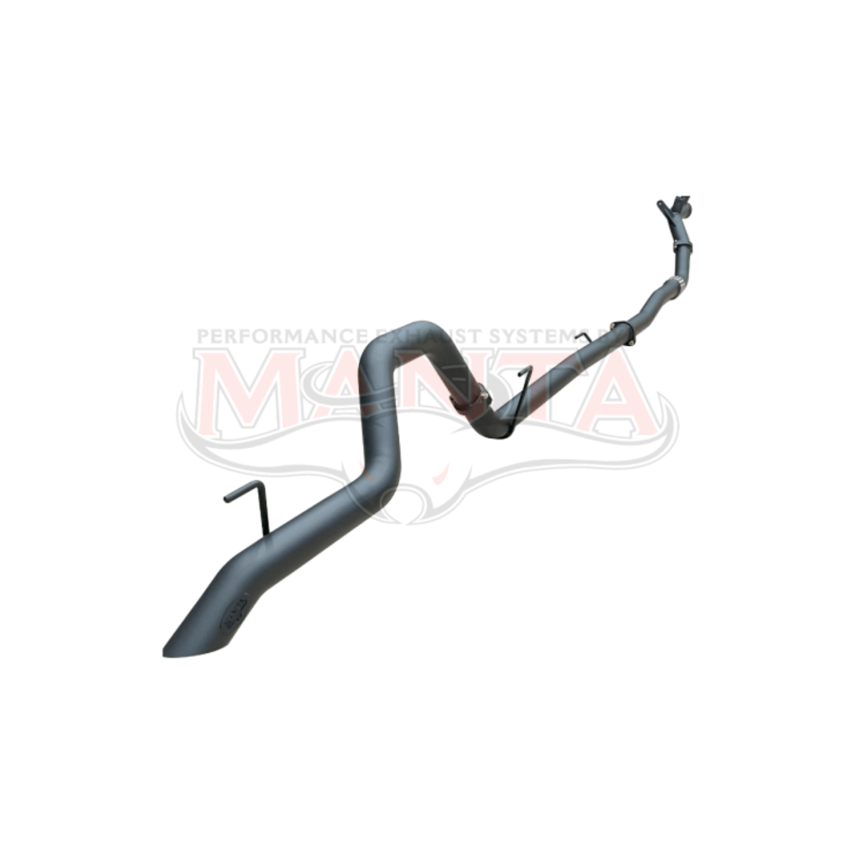 MANTA 3" TURBO BACK EXHAUST SYSTEM (DPF DELETE) FITS TOYOTA FORTUNER GUN156R 2.8L 1GD-FTV 11/2015-ON - NO CAT/PIPE ONLY (MKTY0216)