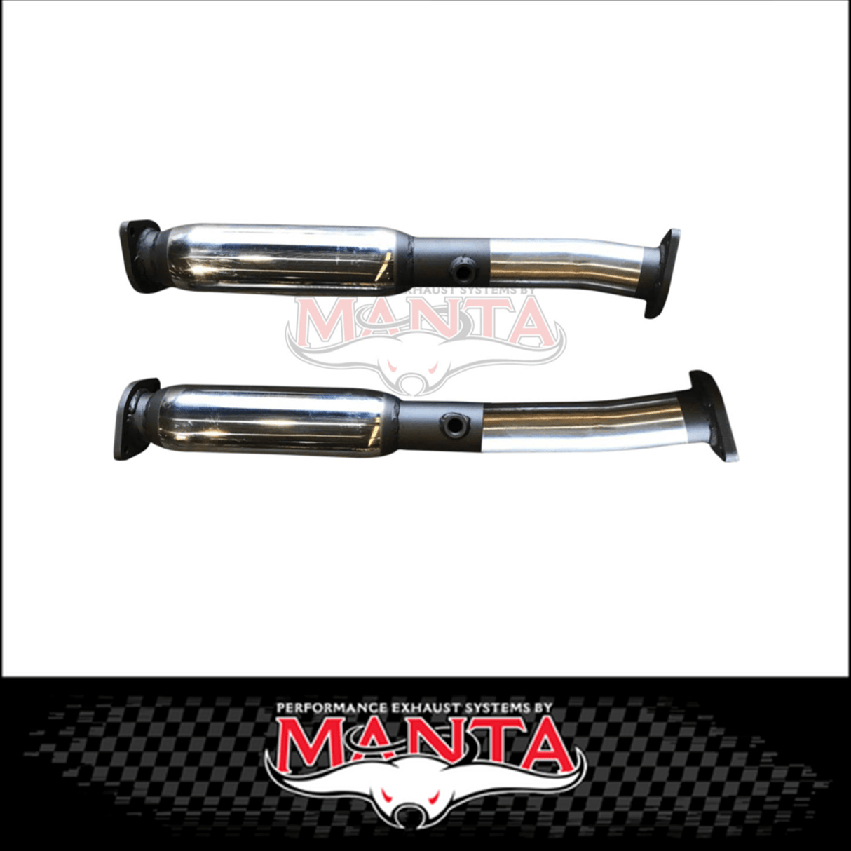 MANTA 2.5" CAT DELETES FIT NISSAN PATROL Y62 5.6L V8 2012-ON