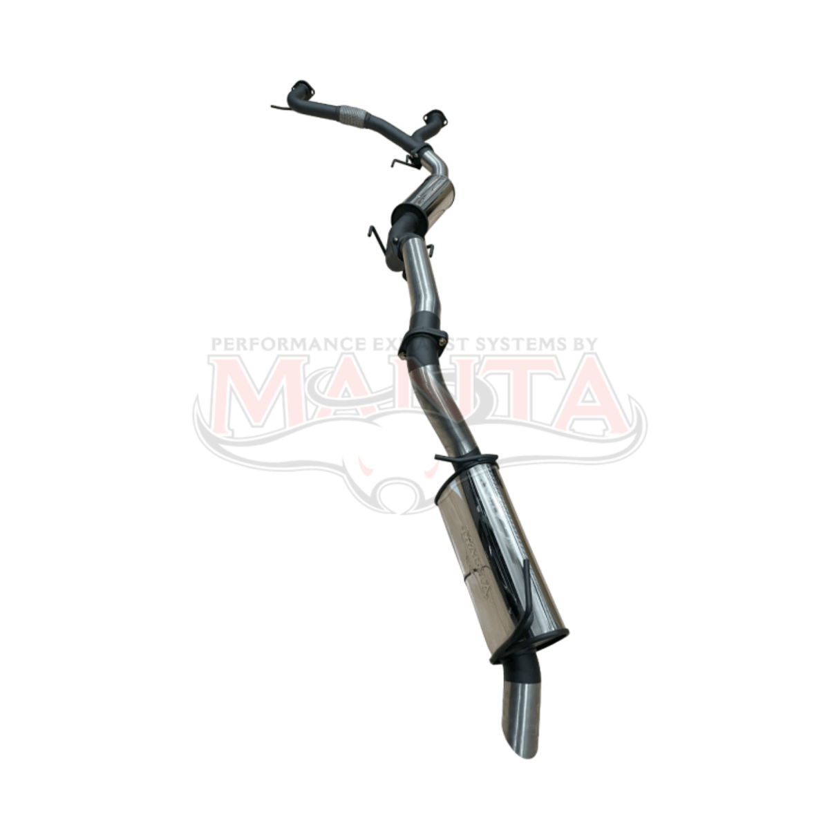 MANTA 3" STAINLESS STEEL CAT BACK EXHAUST SYSTEM WITH RESONATOR & BI-MODAL INTEGRATION FITS NISSAN PATROL Y62 WARRIOR 5.6L V8 2023-2026 (SSMKNI0124)
