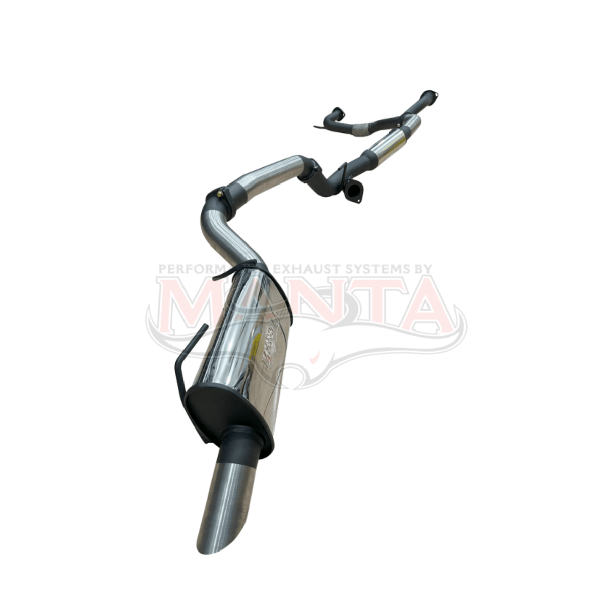 MANTA 3" STAINLESS STEEL CAT BACK EXHAUST SYSTEM WITH HOTDOG & BI-MODAL INTEGRATION FITS NISSAN PATROL Y62 WARRIOR 5.6L V8 2023-2026 (SSMKNI0126)