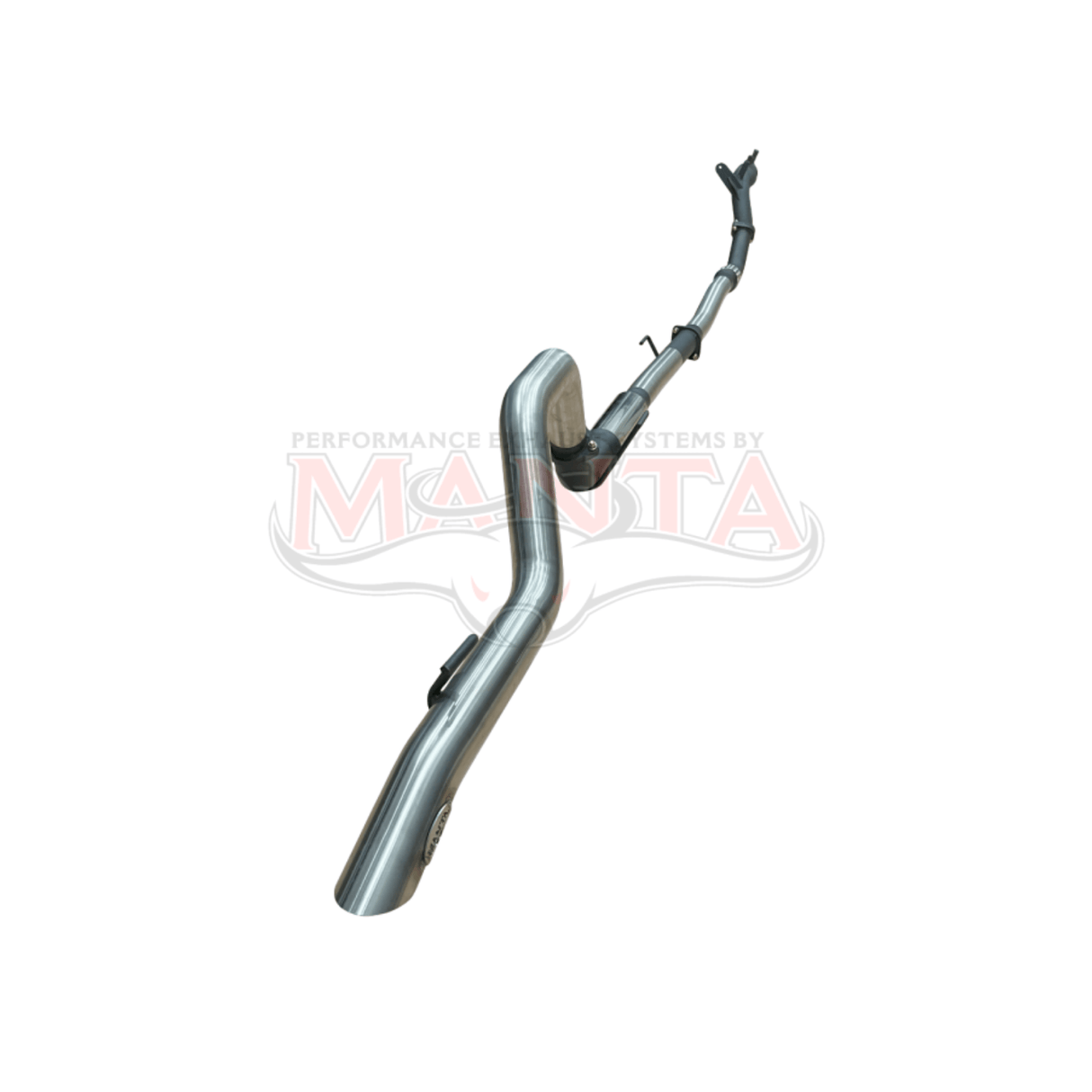 MANTA 3" STAINLESS STEEL TURBO BACK EXHAUST SYSTEM (DPF DELETE) FITS TOYOTA FORTUNER GUN156R 2.8L 1GD-FTV 11/2015-ON - CAT/HOTDOG (SSMKTY0212)