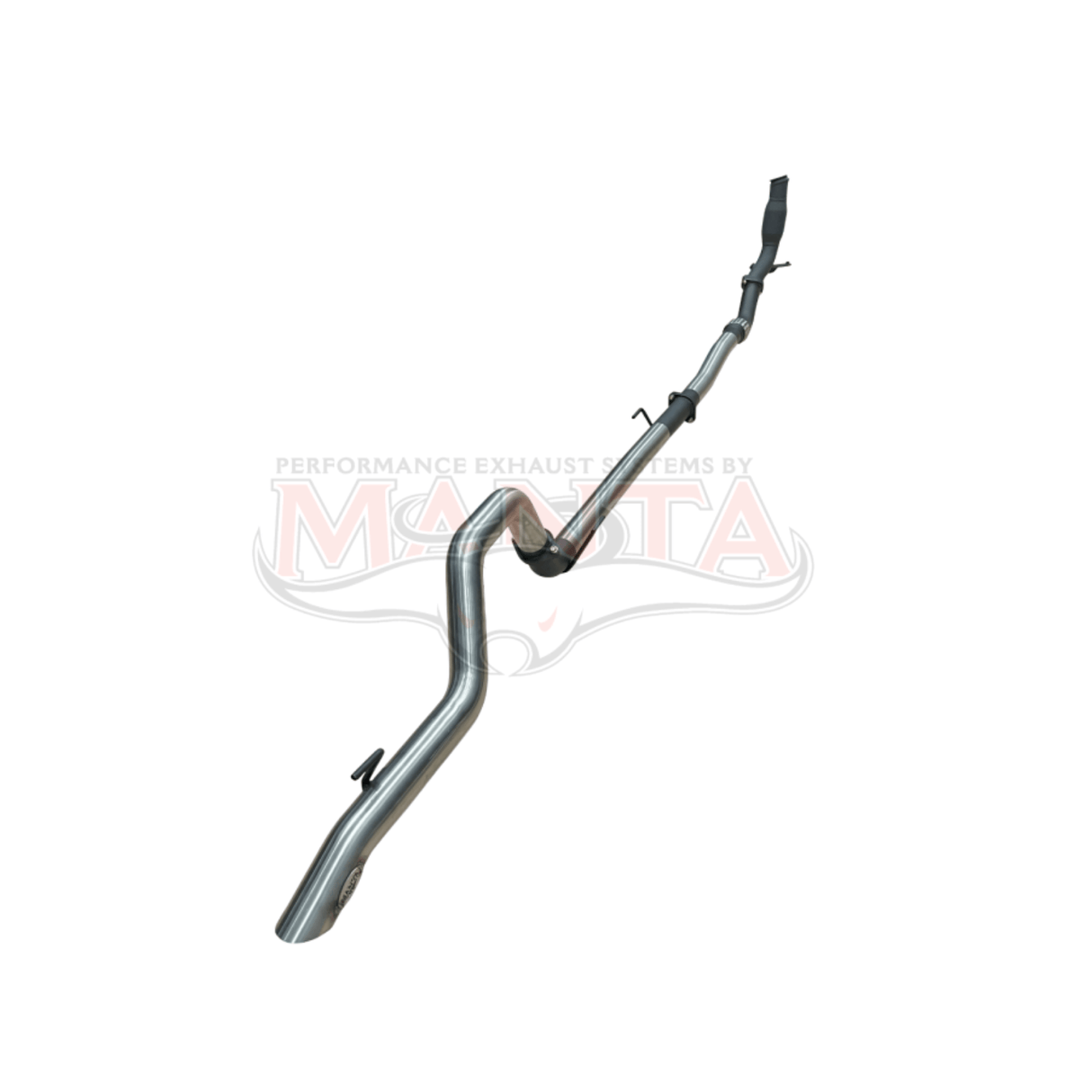 MANTA 3" STAINLESS STEEL TURBO BACK EXHAUST SYSTEM (DPF DELETE) FITS TOYOTA FORTUNER GUN156R 2.8L 1GD-FTV 11/2015-ON - CAT/PIPE ONLY (SSMKTY0213)
