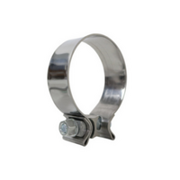 3" (76MM) STAINLESS STEEL EXHAUST PIPE CLAMP - ACCUSEAL SINGLE BOLT 3" (76MM) STAINLESS STEEL EXHAUST PIPE CLAMP - ACCUSEAL SINGLE BOLT