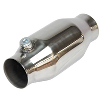 REDBACK STAINLESS STEEL HIGH FLOW 2.25" (57MM) PERFORMANCE CAT CONVERTER (100CPSI)