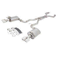 XFORCE TWIN 3" 409 STAINLESS STEEL CATBACK EXHAUST SYSTEM FITS HOLDEN COMMODORE VE/VF UTE SS/SV6 (E4-VF73UTE-CBS)