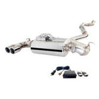 XFORCE 304 STAINLESS STEEL VAREX CATBACK VAREX EXHAUST SYSTEM FITS BMW 1 SERIES F20 125i 2011-2014