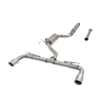 XFORCE 304 STAINLESS STEEL CAT BACK EXHAUST SYSTEM FITS VOLKSWAGEN GOLF GTi MK7 MK7.5 MK8 2013-ON