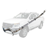 PERFORM-EX 3" STAINLESS STEEL NO CAT/PIPE ONLY TURBO BACK EXHAUST SYSTEM FITS FORD RANGER PX 3.2L 5CYL 2011-2016 (FD240-POSS)