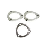 3.5" (89MM) X 3 BOLT FLANGE PLATE KIT (304 STAINLESS STEEL)