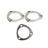 4" (101MM) X 3 BOLT FLANGE PLATE KIT (304 STAINLESS STEEL)