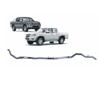 REDBACK 3" 409 STAINLESS STEEL CAT/PIPE ONLY EXHAUST SYSTEM FITS FORD RANGER PJ PK 3.0L 4CYL 12/2006-8/2011