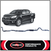 REDBACK 3" 409 STAINLESS STEEL TURBO BACK EXHAUST SYSTEM FITS HOLDEN COLORADO RG 2.8L 6/2012-8/2016