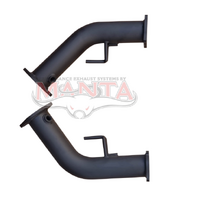 DPE BY MANTA RACE PIPES/CAT DELETES FITS HOLDEN COMMDORE VE VF 6.0L 6.2L V8 SEDAN/WAGON/UTE (HOLC128-RP3)