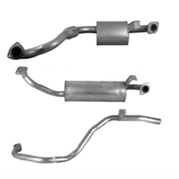 STANDARD ENGINE BACK EXHAUST SYSTEM FITS TOYOTA LANDCRUISER HZJ80R 1/90-12/97
