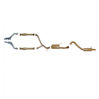 KING BROWN 3" ENGINE BACK EXHAUST SYSTEM FITS TOYOTA LANDCRUISER UZJ100R 4.7L V8 1998-2007