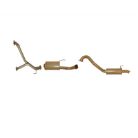 KING BROWN 3" CAT BACK EXHAUST SYSTEM FITS TOYOTA LANDCRUISER UZJ100R 4.7L V8 1998-2007