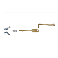 KING BROWN EXTRACTORS & 2.5" CATBACK EXHAUST SYSTEM FITS TOYOTA HILUX GGN25R 4.0L V6 2005-2015