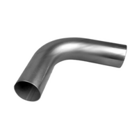 1.75" 44MM X 90 DEGREE MANDREL BEND MILD STEEL EXHAUST PIPE
