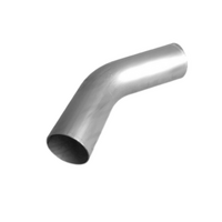 1.78" 48MM X 45 DEGREE MANDREL BEND MILD STEEL EXHAUST PIPE