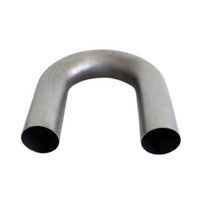 2" 51MM X 180 DEGREE MANDREL BEND MILD STEEL EXHAUST PIPE