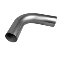 4 1/2" 114MM X 90 DEGREE MANDREL BEND MILD STEEL EXHAUST PIPE