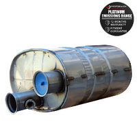 DIRECT FIT EMISSIONS MUFFLER (EURO 5) FITS VOLVO B9 B12 (ME-20703415) DIRECT FIT EMISSIONS MUFFLER (EURO 5) FITS VOLVO B9 B12 (ME-20703415)