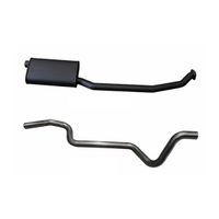 MANTA 2.5" CATBACK EXHAUST SYSTEM FITS FORD FALCON XG 4.0L 6CYL UTE (MKFD0030)