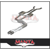 MANTA 2.5" DUAL CATBACK EXHAUST SYSTEM FITS FORD FALCON AU 5.0L V8 IRS SEDAN (MKFD0064)