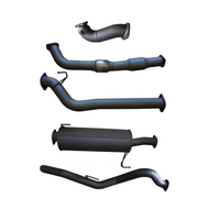 MANTA 3" TURBO BACK EXHAUST SYSTEM WITH CAT/MUFFLER FITS HOLDEN COLORADO RC 3.0L 4CYL LWB 2008-2010