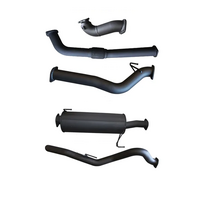 MANTA 3" TURBO BACK EXHAUST SYSTEM WITH NO CAT/MUFFLER FITS HOLDEN COLORADO RC 3.0L 4CYL LWB 2010-2012