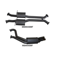 MANTA 3" DUAL CATBACK EXHAUST SYSTEM FITS HOLDEN COMMODORE VU VY VZ 5.7L 6.0L V8 UTE (MKHN0284)
