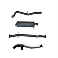 MANTA 3" TURBO BACK EXHAUST SYSTEM WITH CAT/MUFFLER FITS MITSUBISHI TRITON MQ MR 2.4L 4N15 4CYL 3/2015-ON (MKMI0015)