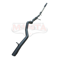 MANTA 3" TURBO BACK EXHAUST SYSTEM WITH CAT/HOTDOG FITS MITSUBISHI PAJERO SPORT QE QF QG 2.4L 4N15 4CYL 2015-2024 (MKMI0035)