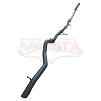 MANTA 3" TURBO BACK EXHAUST SYSTEM WITH NO CAT/NO MUFFLER FITS MITSUBISHI PAJERO SPORT QE QF QG 2.4L 4N15 4CYL 2015-2024 (MKMI0037)